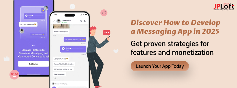 Create aqn Messaging app CTA